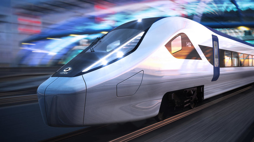 Alstom dévoile le design de son train proposé pour HS2